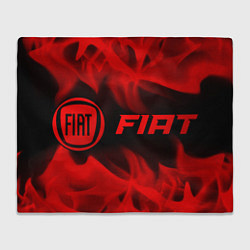 Плед Fiat - red gradient по-горизонтали