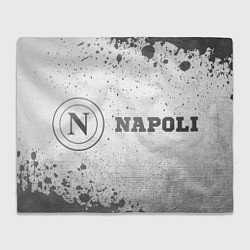 Плед флисовый Napoli - white gradient по-горизонтали, цвет: 3D-велсофт