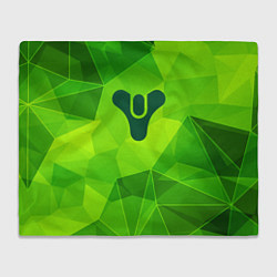 Плед Destiny green poly