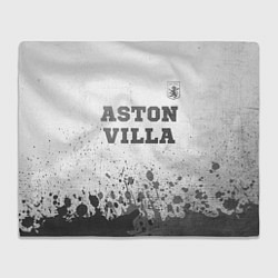 Плед Aston Villa - white gradient посередине