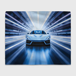 Плед Спорткар на скорости