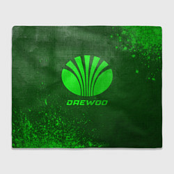 Плед Daewoo - green gradient