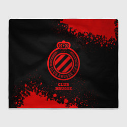 Плед Club Brugge - red gradient