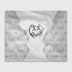 Плед Avril Lavigne white poly