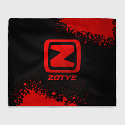 Плед Zotye - red gradient