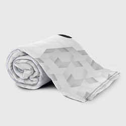 Плед флисовый Chery white poly, цвет: 3D-велсофт — фото 2