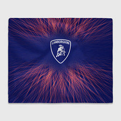 Плед Lamborghini red energy