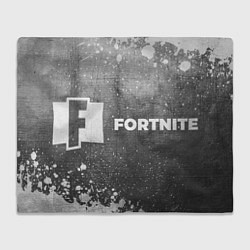 Плед Fortnite - grey gradient по-горизонтали