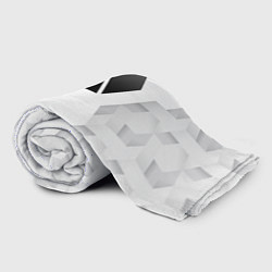 Плед флисовый Exo white poly, цвет: 3D-велсофт — фото 2