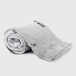 Плед флисовый Gears of War - white gradient посередине, цвет: 3D-велсофт — фото 2