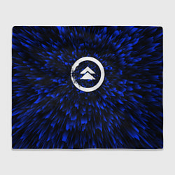 Плед Ghost of Tsushima blue energy
