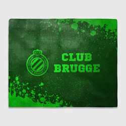 Плед Club Brugge - green gradient по-горизонтали