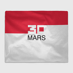 Плед 30 Seconds to Mars poster