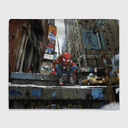 Плед Spiderman New York city