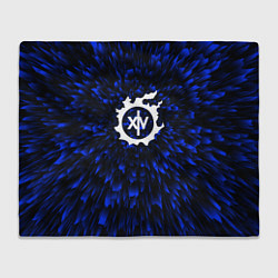 Плед Final Fantasy blue energy