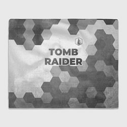 Плед Tomb Raider - white gradient посередине