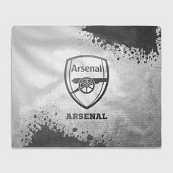 Плед Arsenal - white gradient