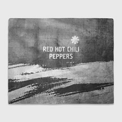 Плед Red Hot Chili Peppers - grey gradient посередине