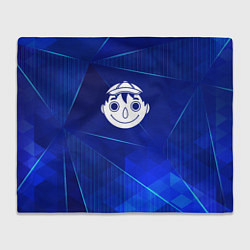 Плед Tomodachi Game blue poly