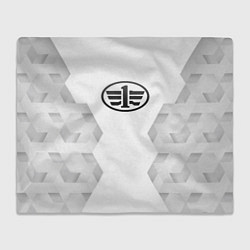 Плед FAW white poly