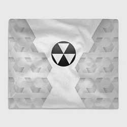 Плед Fallout white poly