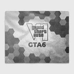 Плед GTA6 - white gradient
