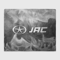 Плед флисовый JAC - grey gradient по-горизонтали, цвет: 3D-велсофт