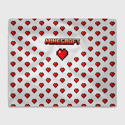 Плед Minecraft любовь