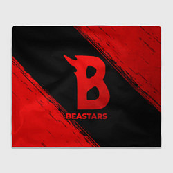 Плед Beastars - red gradient