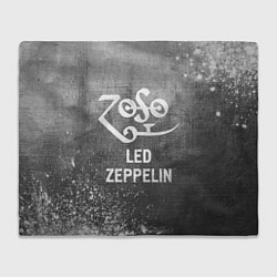 Плед Led Zeppelin - grey gradient