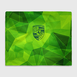 Плед Porsche green poly