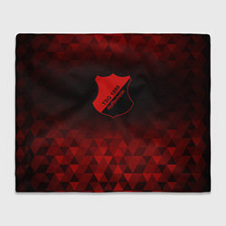 Плед Hoffenheim red poly
