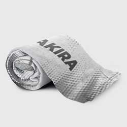 Плед флисовый Akira - white gradient по-горизонтали, цвет: 3D-велсофт — фото 2