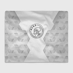 Плед Ajax white poly