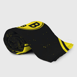 Плед флисовый Borussia полосы, цвет: 3D-велсофт — фото 2