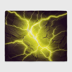 Плед Color yellow black