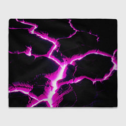 Плед Color pink black