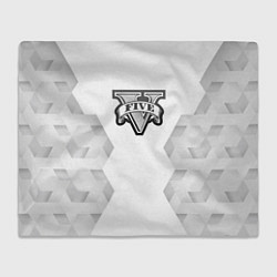Плед GTA white poly