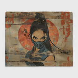 Плед Китана - Мортал комбат