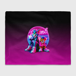 Плед Tom and Jerry - neon glow fantasy