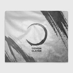 Плед Demon Slayer - white gradient