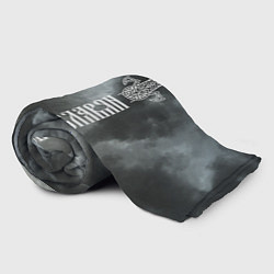 Плед флисовый Славянский Перун - небо славян, цвет: 3D-велсофт — фото 2