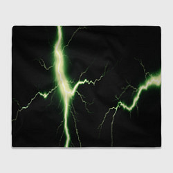 Плед Lightning yellow текстура
