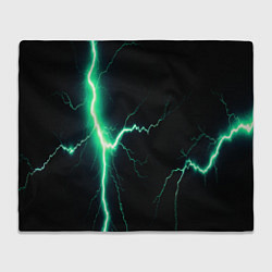 Плед Lightning turquoise