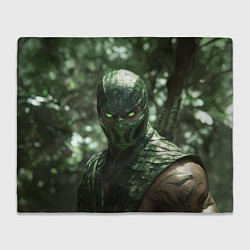 Плед Рептилия в джунглях