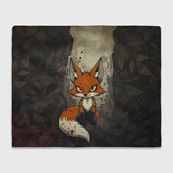 Плед Рыжий лис хитрец