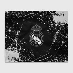 Плед Real Madrid белые краски
