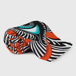 Плед флисовый Глаз, цвет: 3D-велсофт — фото 2