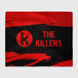 Плед The Killers - red gradient по-горизонтали