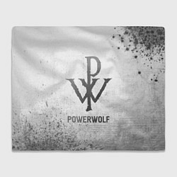 Плед Powerwolf - white gradient